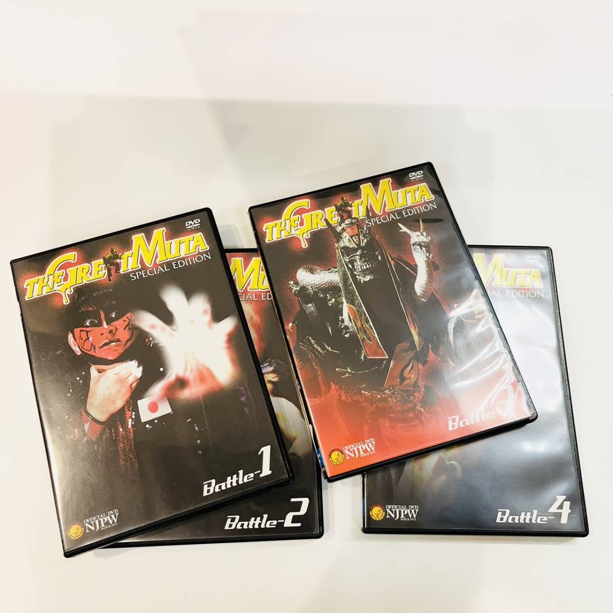 DVD4点おまとめ THE GREAT MUTA グレートムタ スペシャルエディション