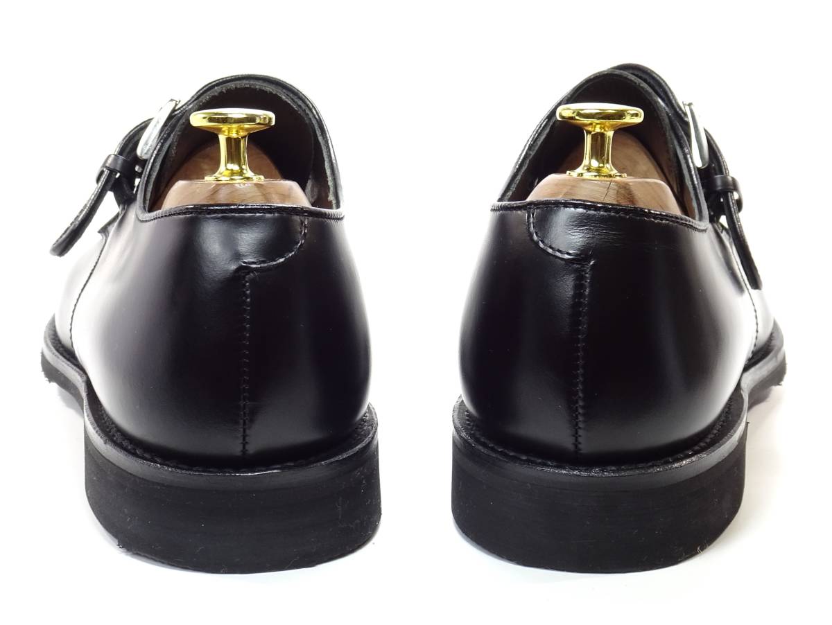 美品】REGAL 【26.0】 モンクストラップ JU16 ブラック REGAL リーガル