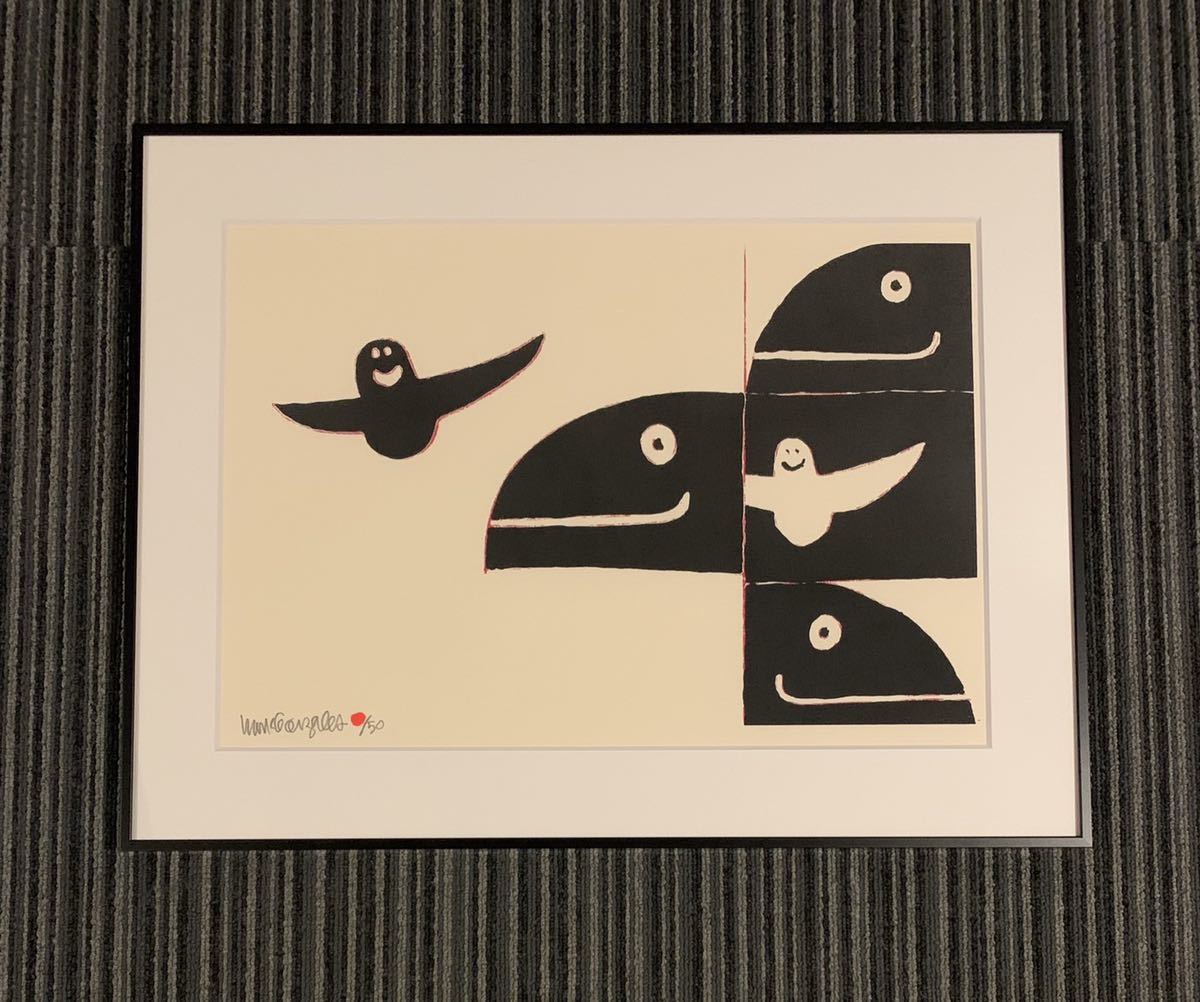 Mark Gonzales マークゴンザレス GONZ 原画 シルクスクリーン 真作 mark gonzales マークゴンザレス gonz シルクスクリーン ポスター