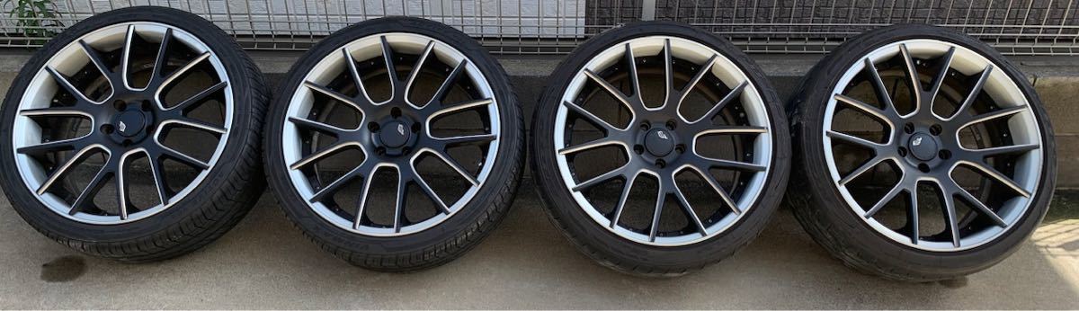 RAYS レイズ BLACK FLEET V827C コンケイブ20inchホイール 8.5J＋38 
