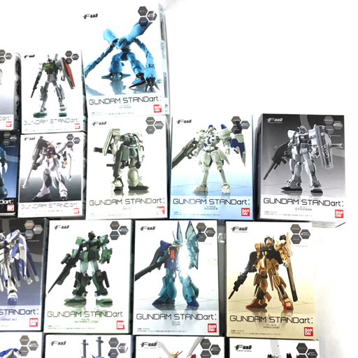 バンダイ ガンダム スタンドアート GUNDAM STANDart: 開封品 44機 44体