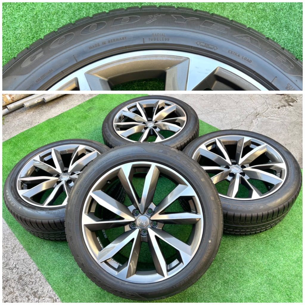 アウディ Q7 SQ7 4M 純正 21インチ アルミホイール＆GOODYEAR ラジアル