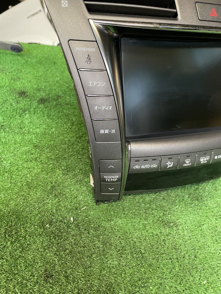 15 レクサス USF40 LS460 HDD ナビ マルチモニター 86430-50062 J-2