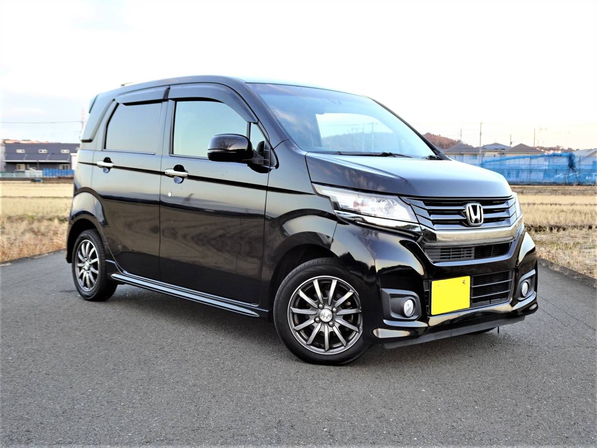 ひととき 注目！綺麗！車検7年3月 N-WGNカスタム ターボ車 衝突回避支援ブレーキ