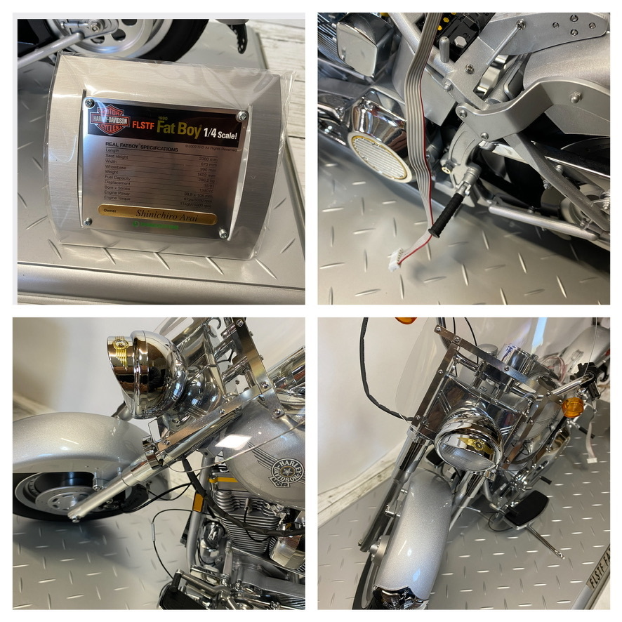 デアゴスティーニ 週刊 ハーレーダビッドソン 1/4 スケール 模型 現状  