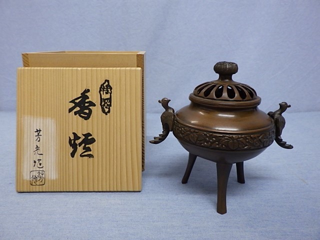 茶道具 銅鑼 公式通販 仏教美術 銅製ドラ バイ付き 煎茶道具 懐石道具