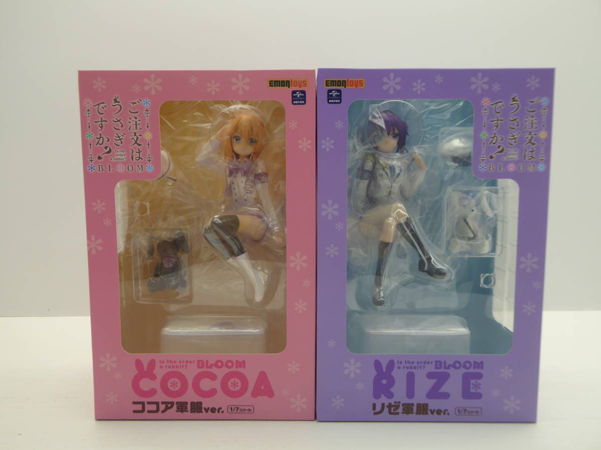 078-F02) 未開封品 絵夢トイズ ココア リゼ 軍服ver. 1/7 フィギュア 2 