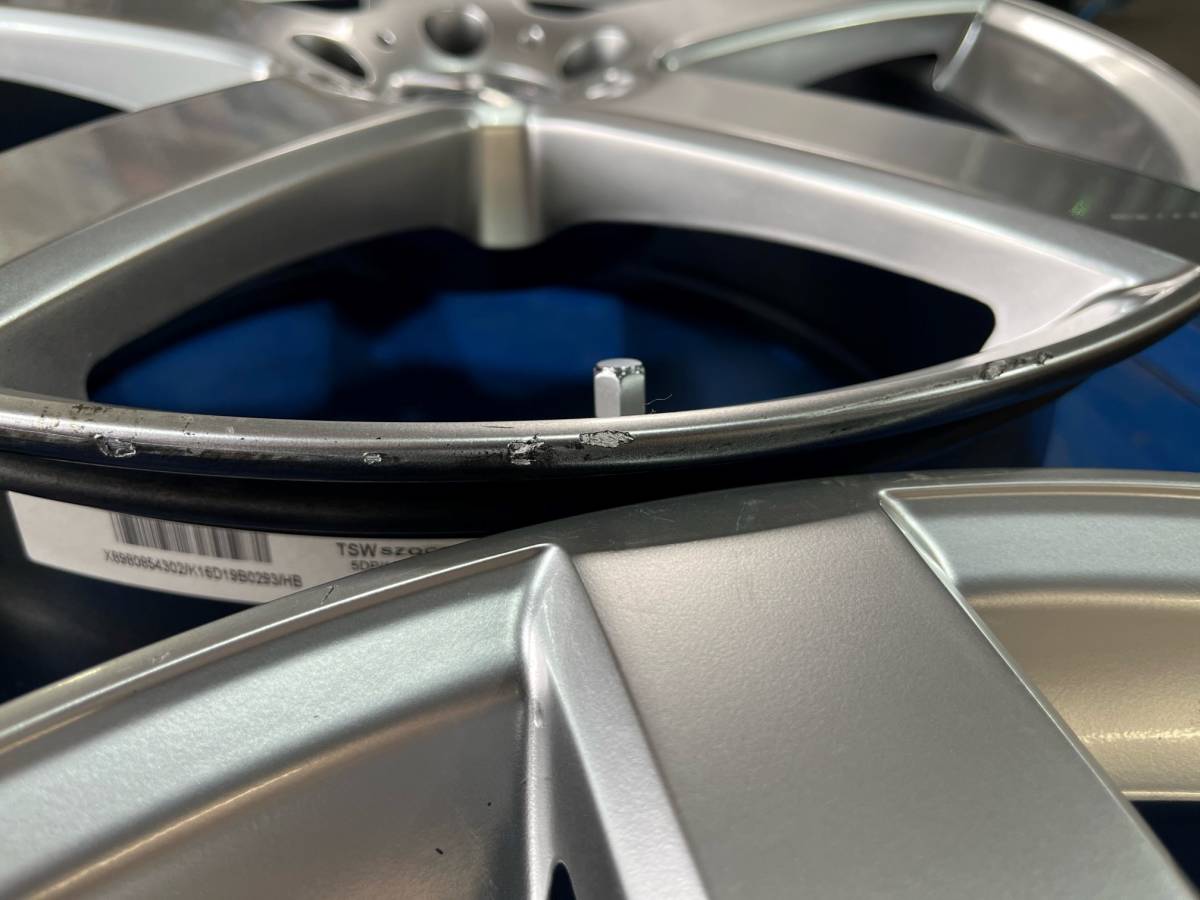 即納 TSW RIVAGE 20インチ 8.5J+43 5H112 フォルクスワーゲン アウディ メルセデスベンツ BMW ザビートル 3 ...