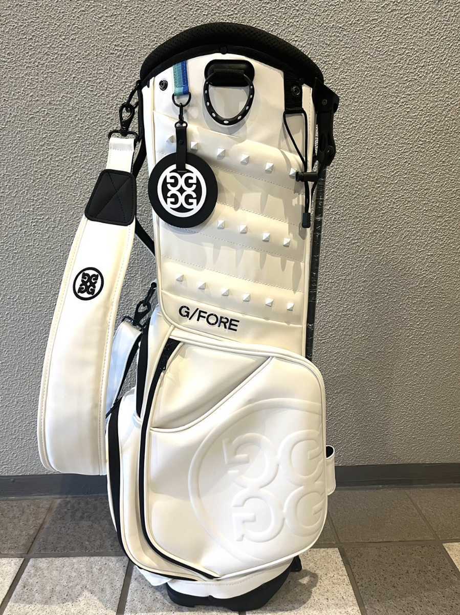 G/FORE ジーフォア ゴルフ キャディバッグ スタンド式バッグ 黒 G/FORE ジーフォア ゴルフ キャディバッグ スタンド式バッグ 黒
