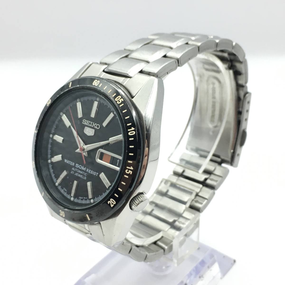 ST-1699 SEIKO/セイコー 5 3針 Day-Date デイデイト メンズ 自動巻き 