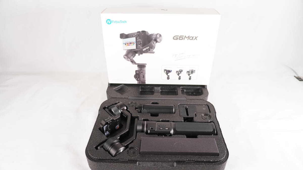 FeiyuTech G6 Max カメラジンバルスタビライザー （ミラーレスカメラ