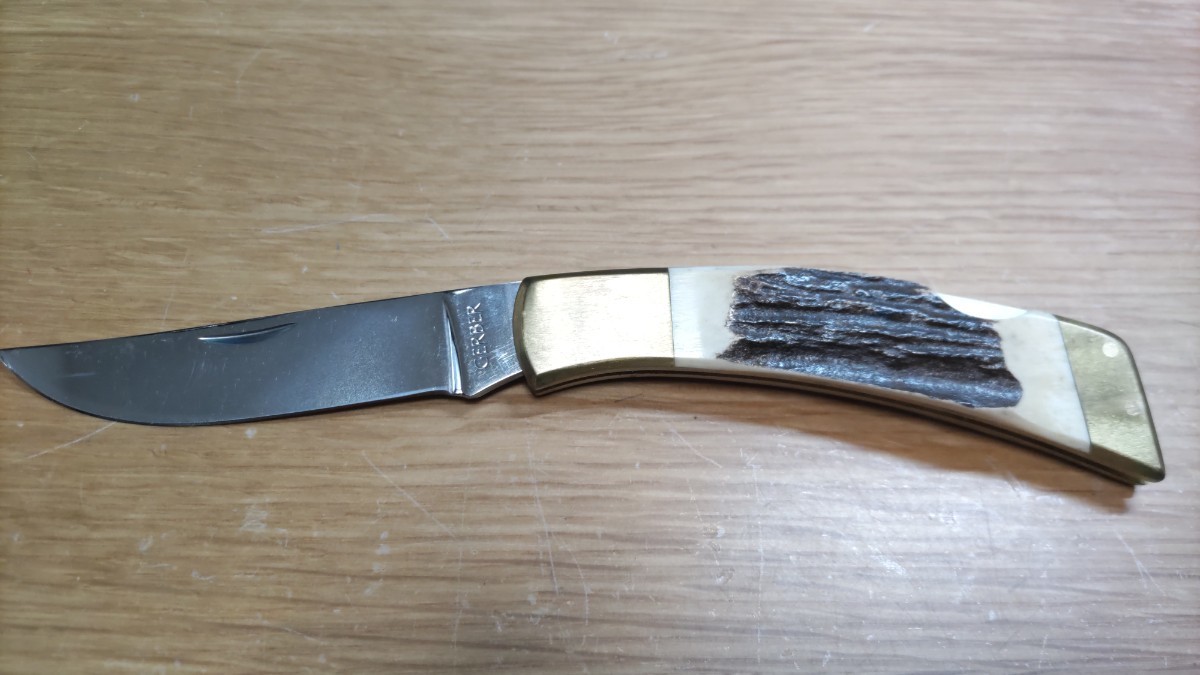 used ナイフ 折り畳み AG RUSSELL TM エージーラッセル ライナーロック 