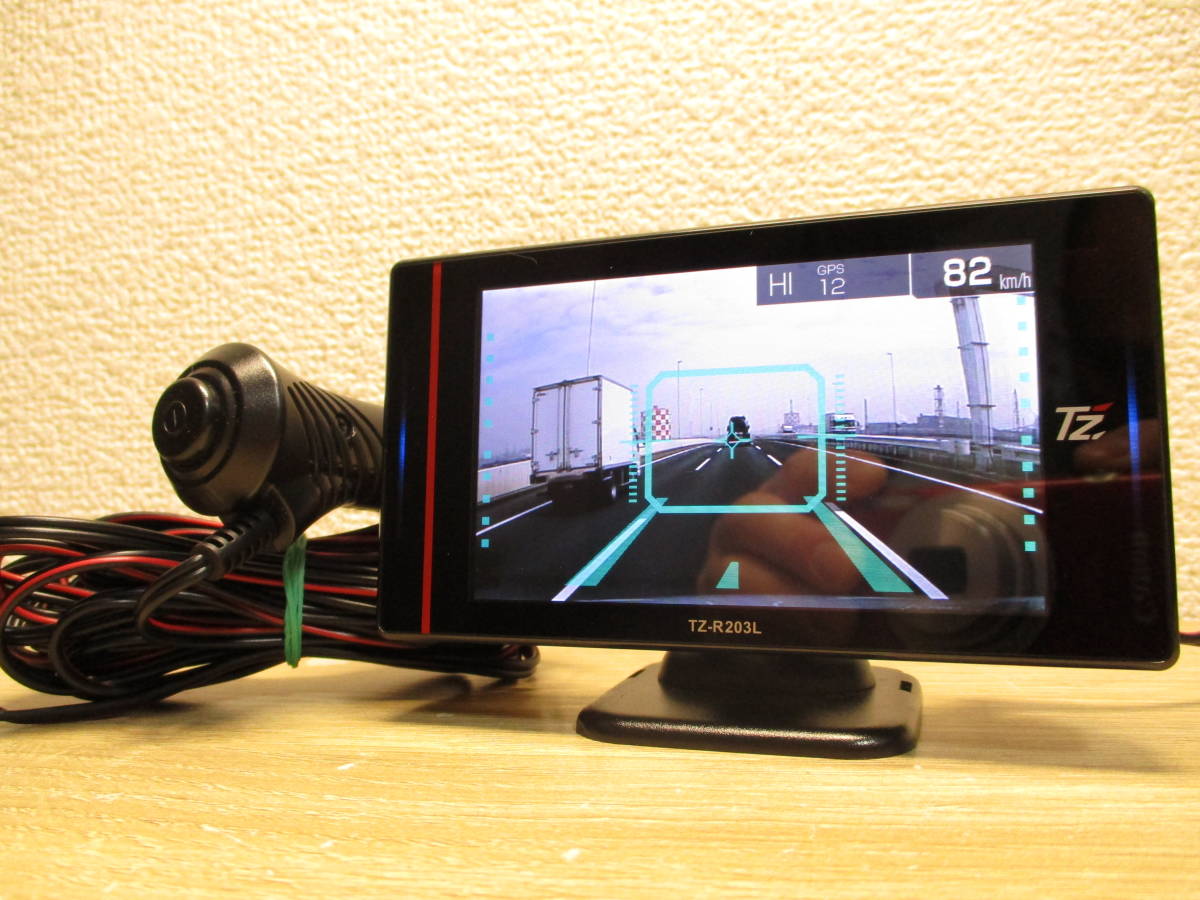 2023年最新データ更新済み TZ-R203L 光レーザー対応 レーダー探知機