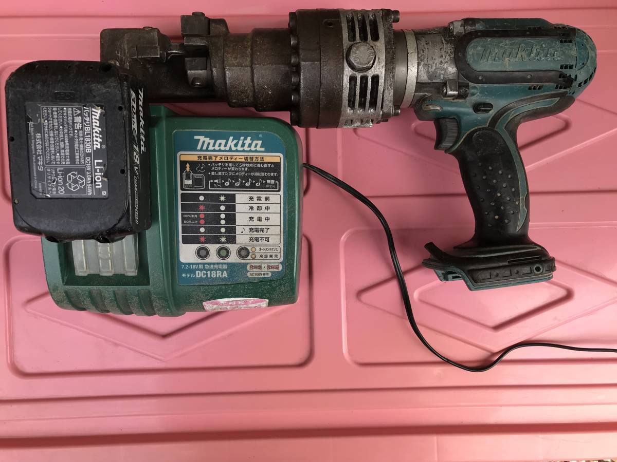 ジャンク品 オグラ？/マキタ？ コードレス鉄筋カッタ 型式不明