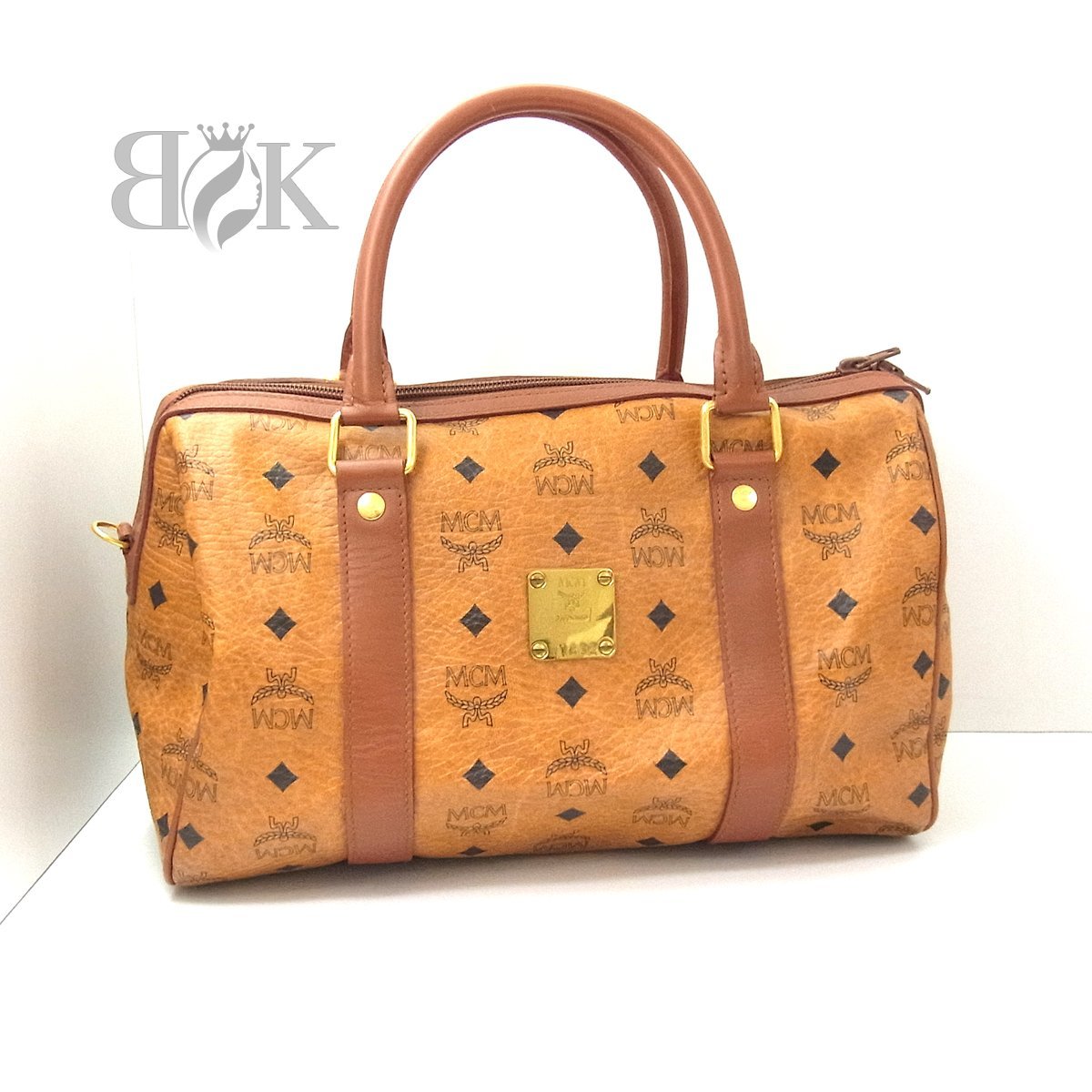 MCM ボストンバッグ コニャック ○ | ANAV.IT