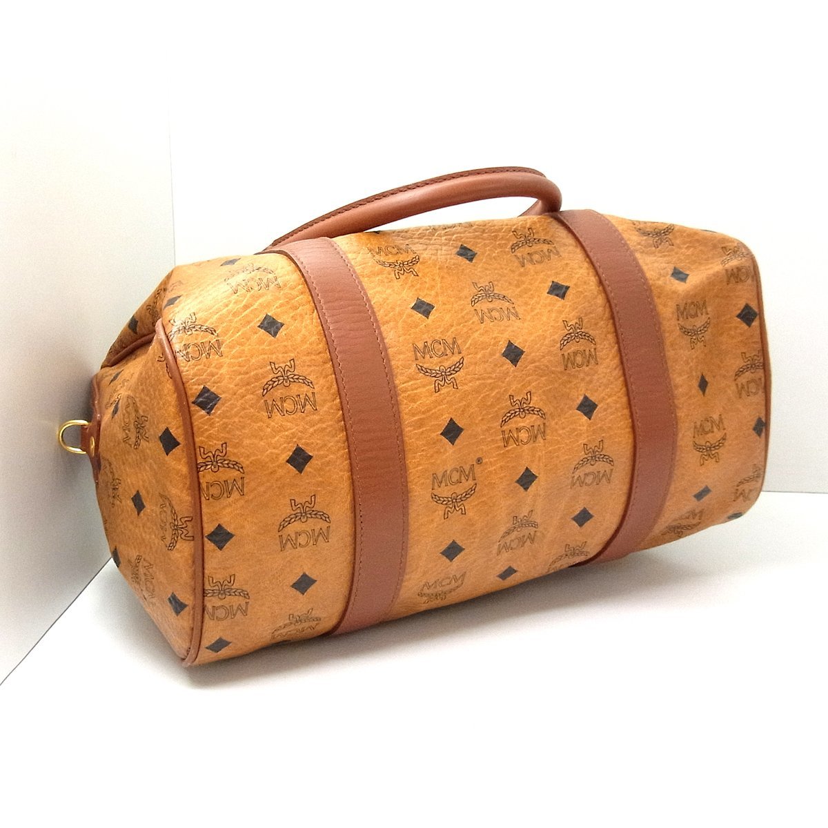MCM ボストンバッグ コニャック ○ | ANAV.IT