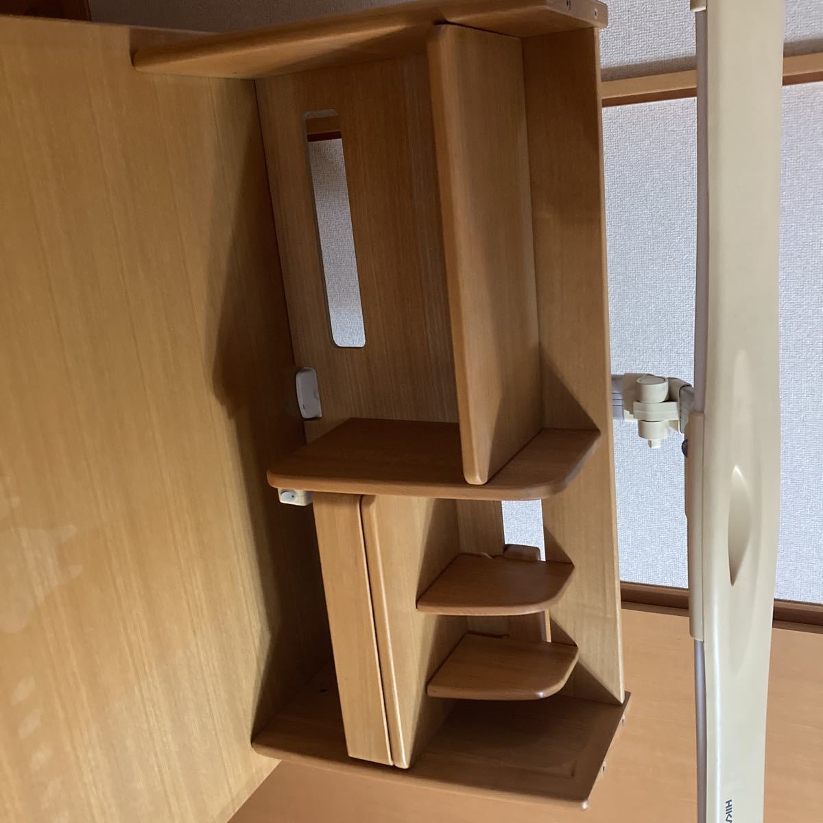 ヒカリサンデスク 勉強机 学習机 引き取り限定 机面日焼け有りますが  