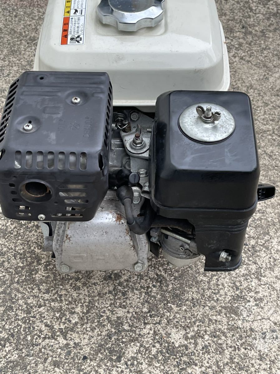 ホンダ ガソリンエンジン HONDA GX120 4馬力 汎用エンジン 発動機 動作 