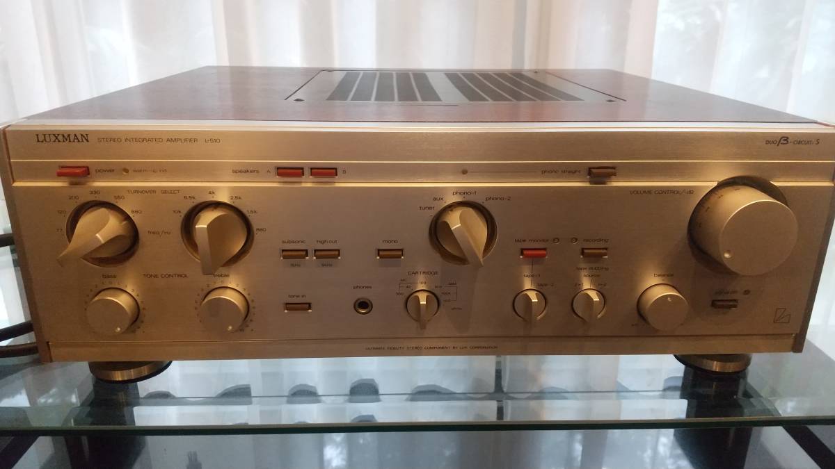 LUXMAN L-510 プリメインアンプ