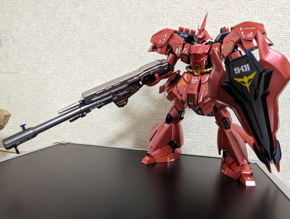 HG1/144 サザビー重装型 オリジナル機体 全塗装改造済み完成品(完成品 