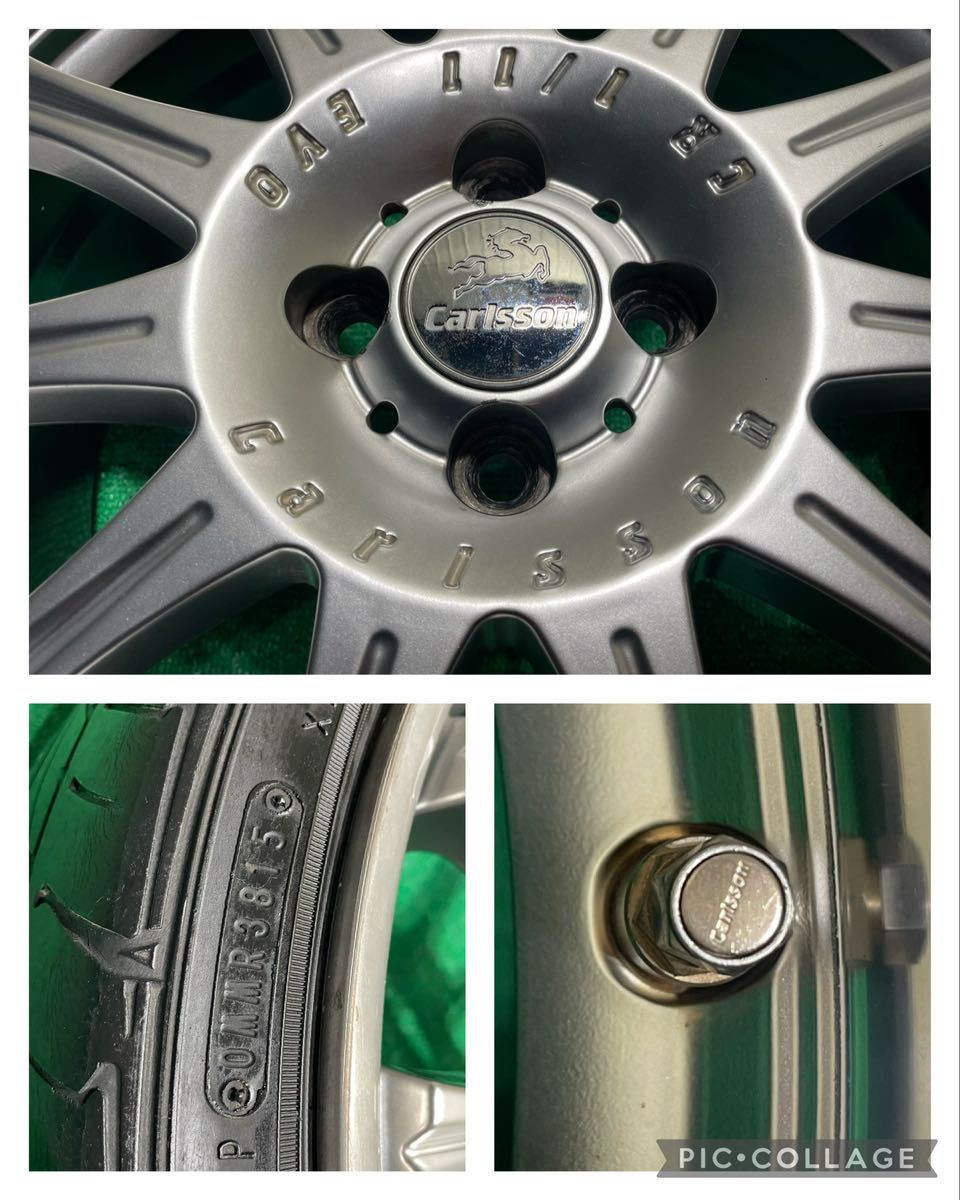 希少 Carlsson カールソン CR1/11 EVO 17インチタイヤ・ホイール4本 7J