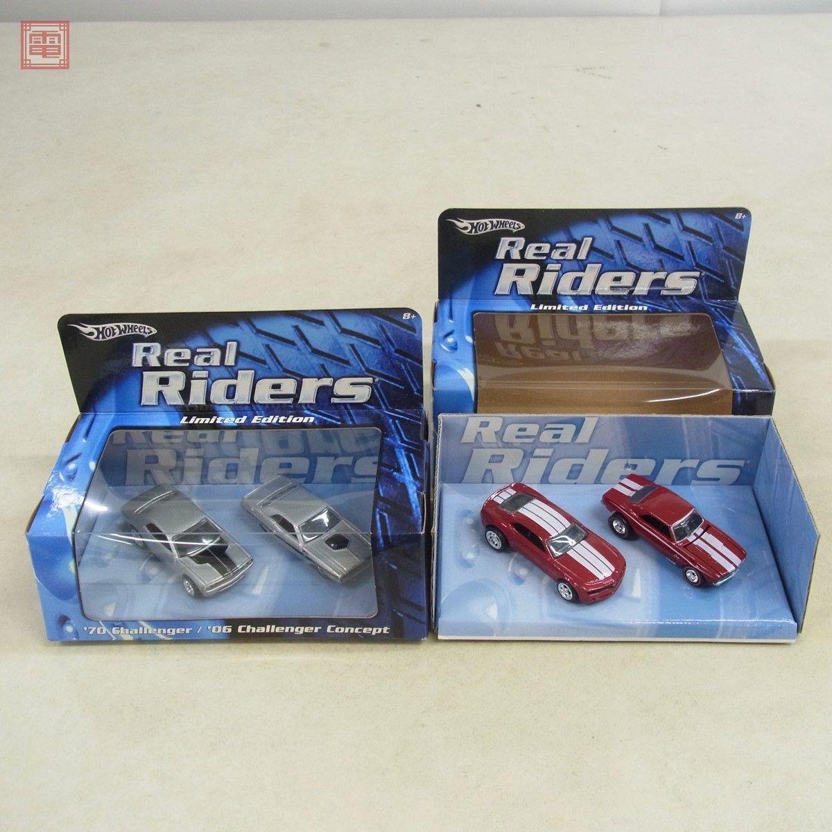ホットウィール Real Riders Limited Edition ’67 Camaro/’70 Challenger 計2点set カマロ チャレンジャー HotWheels リアルライダー【10