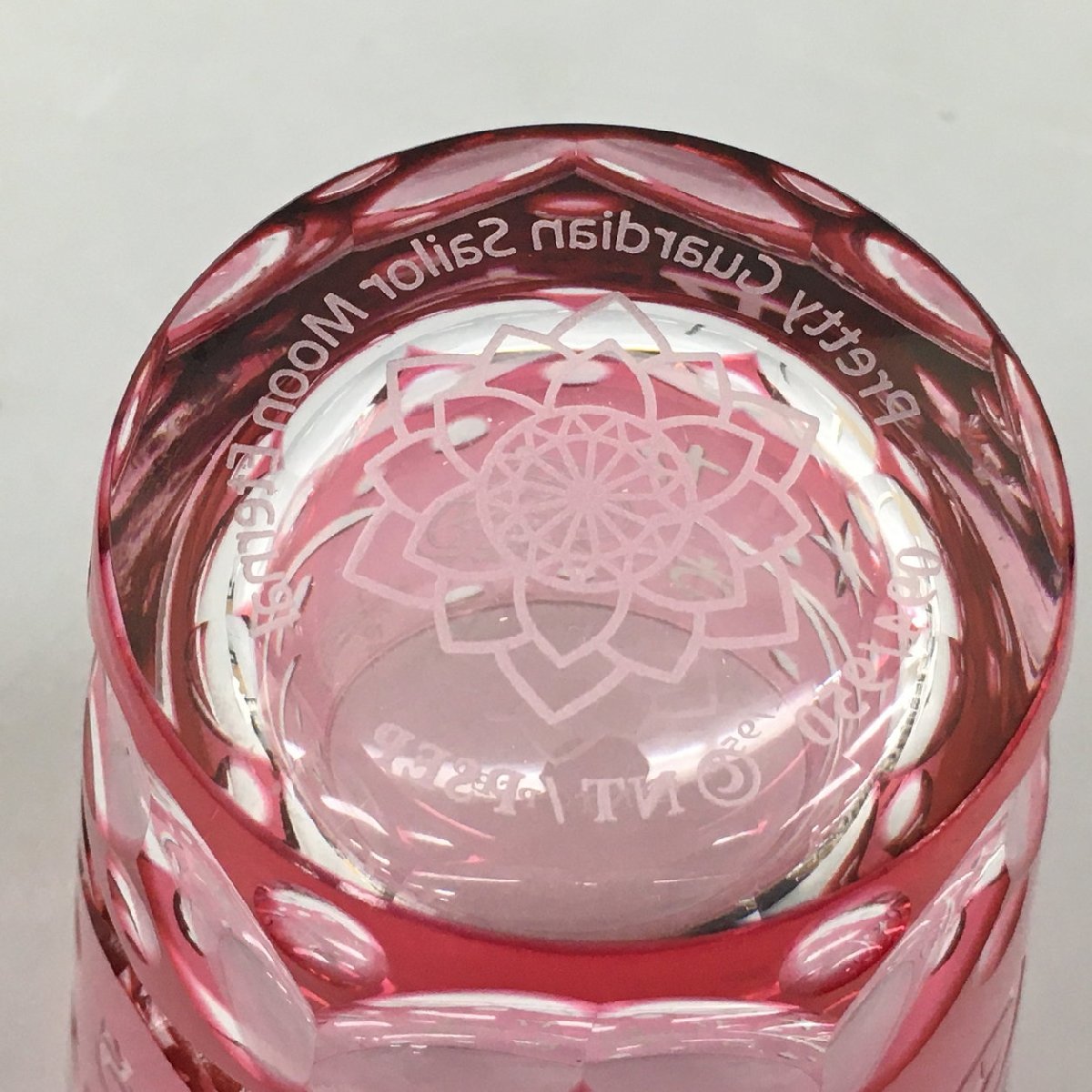 限定950 美少女戦士セーラームーン 江戸切子グラスセット