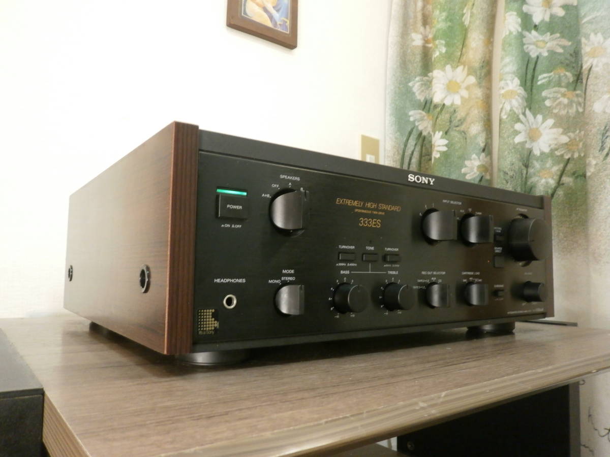 ソニー TA-F333ESX プリメインアンプ SONY 徹底分解整備済み 動作良好