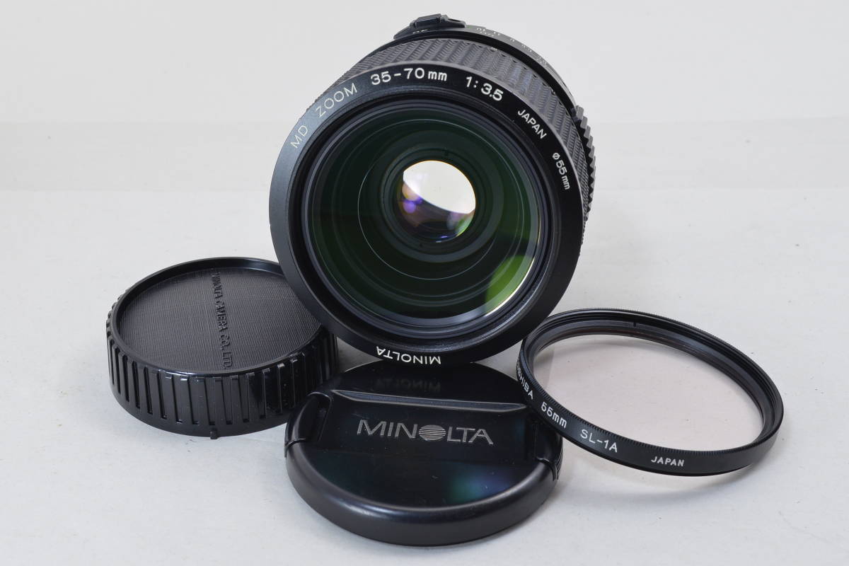 ecoま】ミノルタ MINOLTA MD ZOOM 35-70mm F3.5 no.8523724 マニュアル