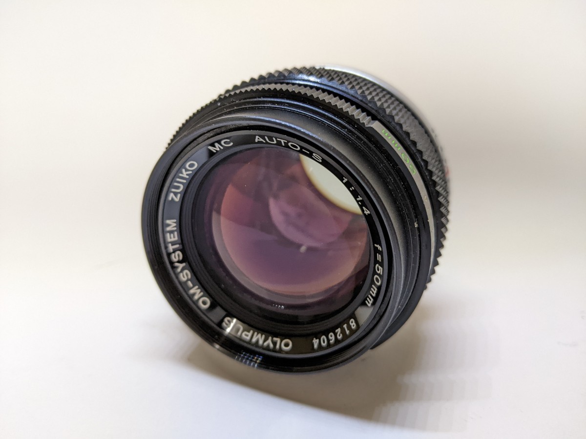 ★極上良品★ OLYMPUS オリンパス OM-SYSTEM ZUIKO MC AUTO-S 50mm F1.4 #A0188