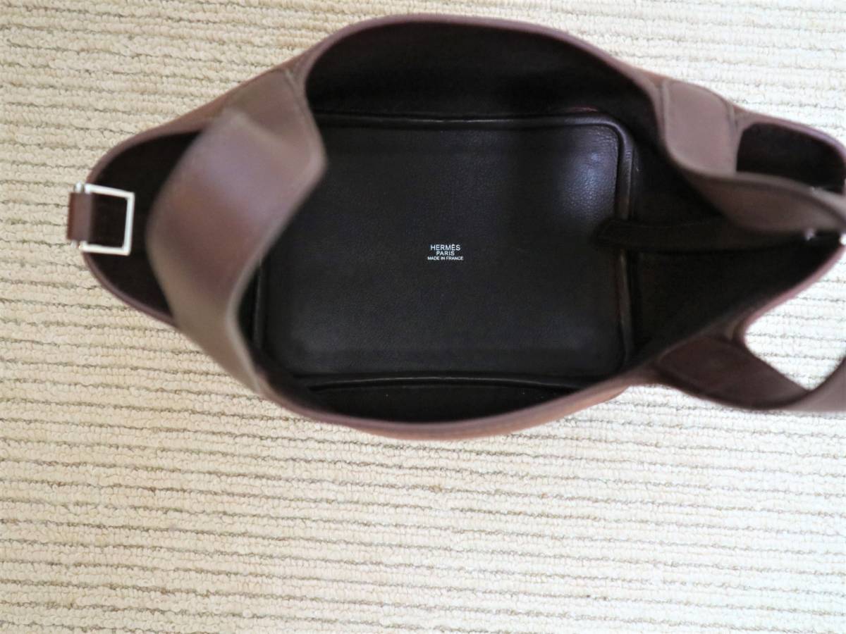 極美品 本物 HERMES エルメス◇トートバッグ ピコタン キャンバス 