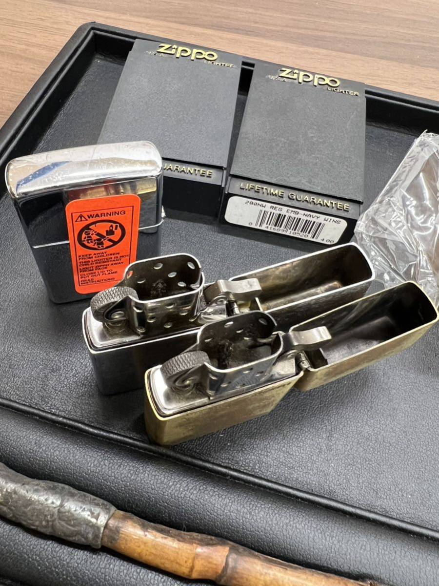 ジッポA ZIPPO ジッポ おまとめ 6点セット ダンヒル クラウン 含む