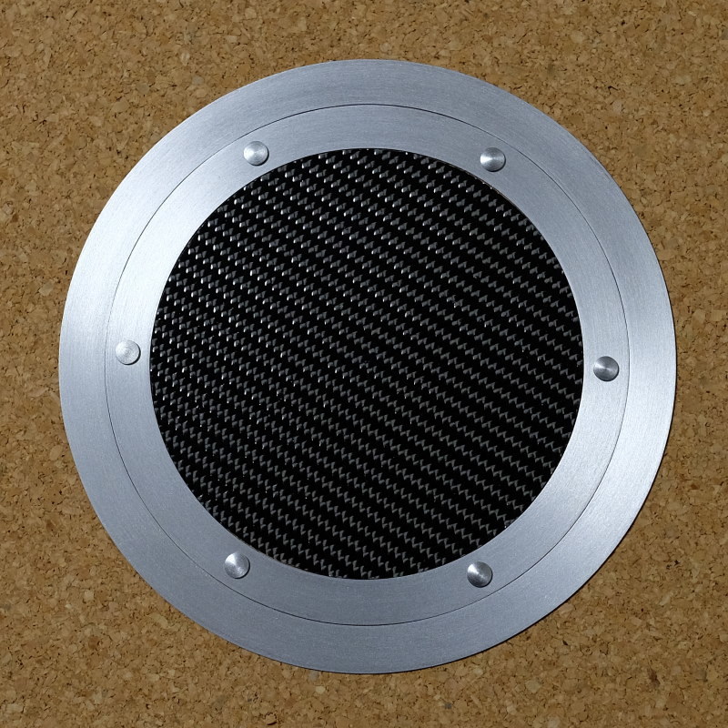 タント LA650S LA660S フューエルリッド アルミパネル TYPE2 ブラックカーボン ヘアライン仕上げ ダイハツ タントカスタム 給油口