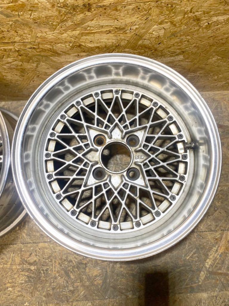 SSR リバース メッシュ 15インチ 8J Aタイプ 114.3 4穴 検 スピード 