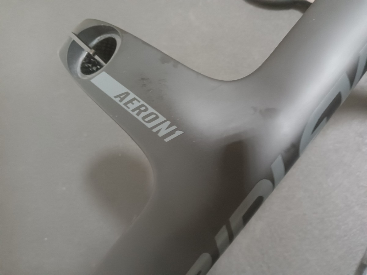 RIDLEY AERO N1 カーボン一体型ドロップハンドル 400mm(C-C) 100mm