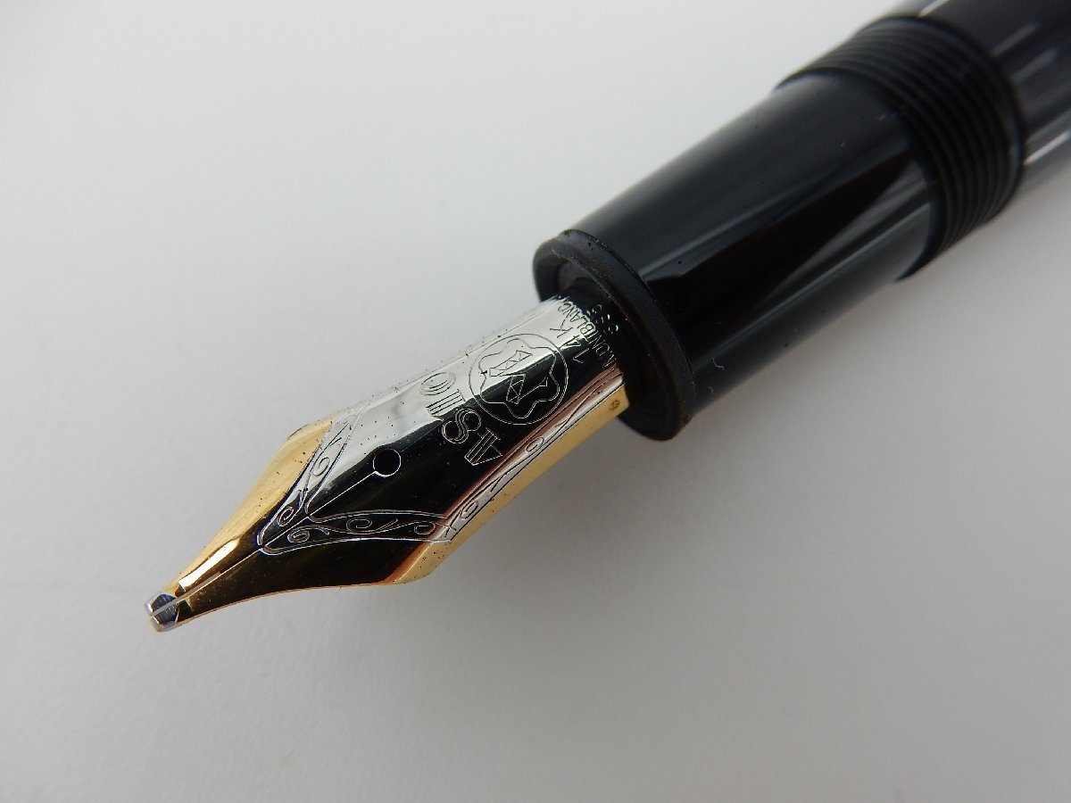 美品 MONTBLANC モンブラン マイスターシュティック 146 万年筆 14K 