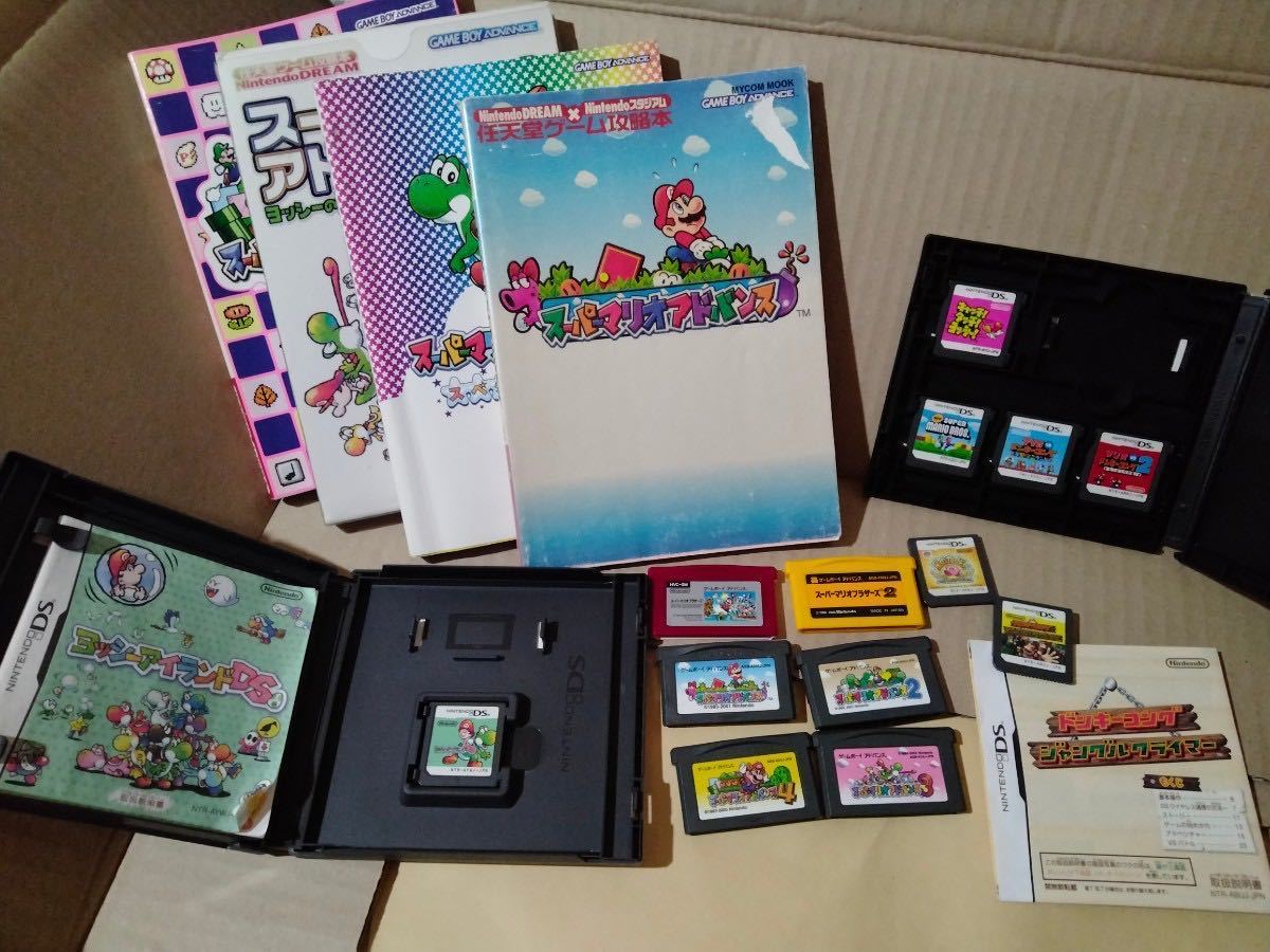 まとめて 売切 GBA DS マリオヨッシー カービィドンキーコング ほぼ 