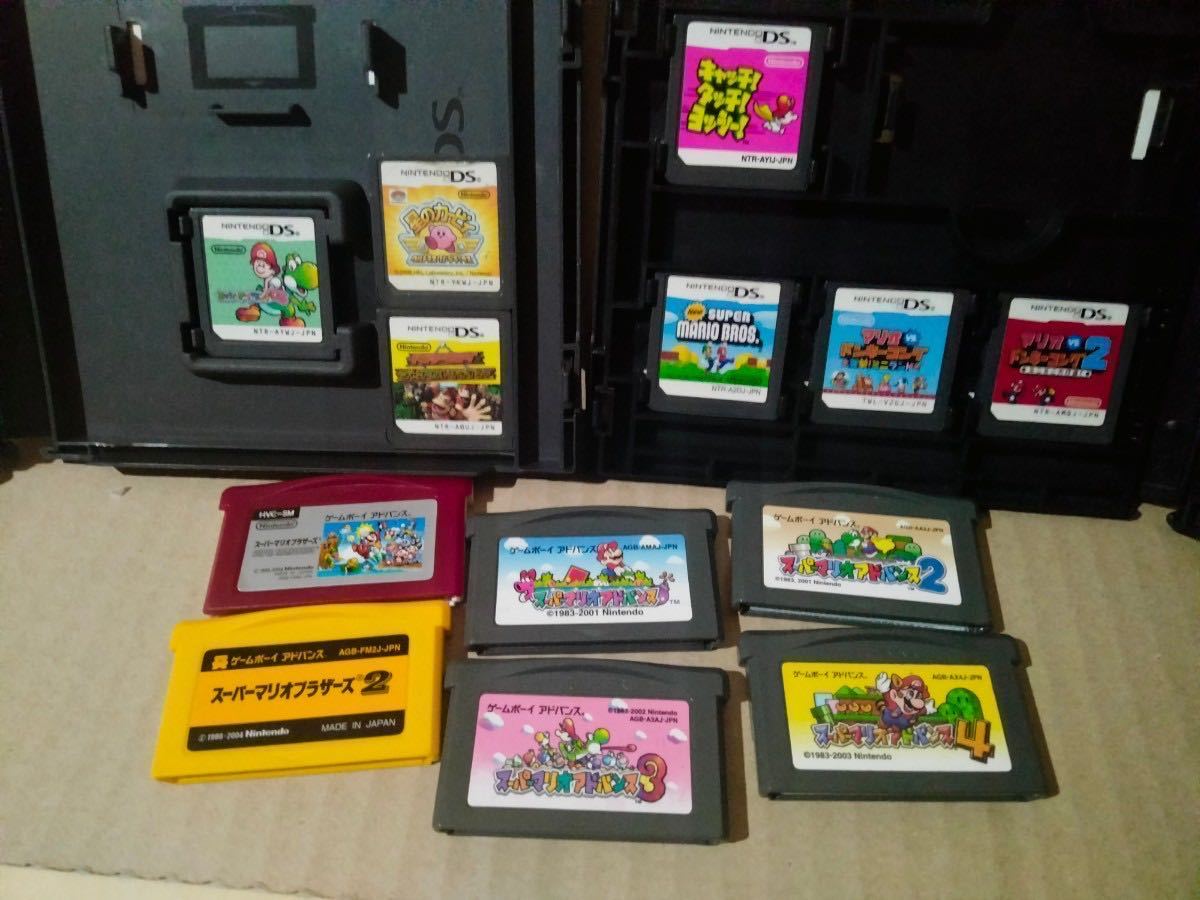 まとめて 売切 GBA DS マリオヨッシー カービィドンキーコング ほぼ 