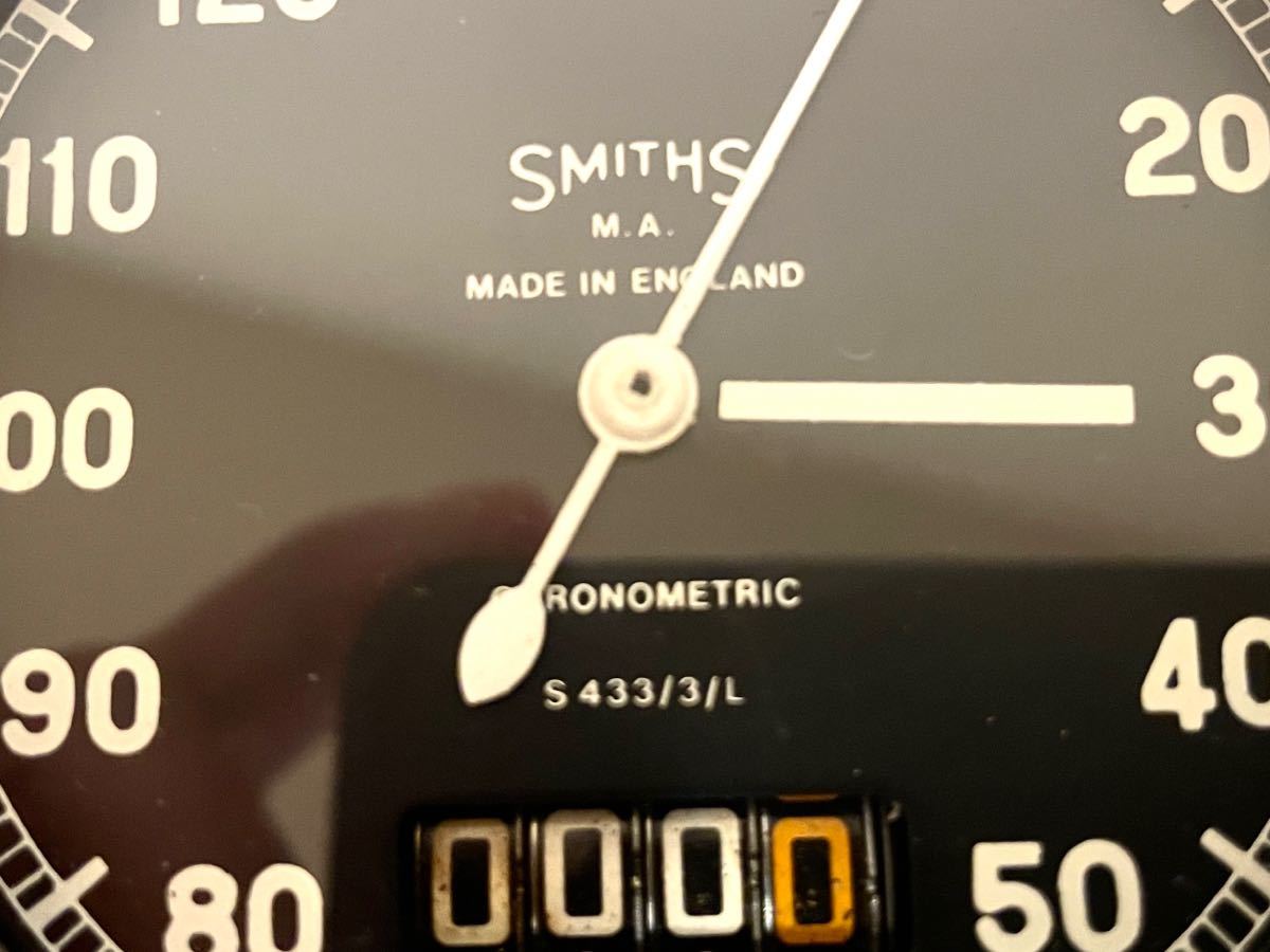 SMITHS スミス クロノメトリック スピードメーター トライアンフ