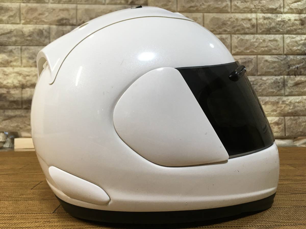 ARAI RAPIDE SUPER R ホワイトメタリック色 61-62cm XLサイズ 2007/02