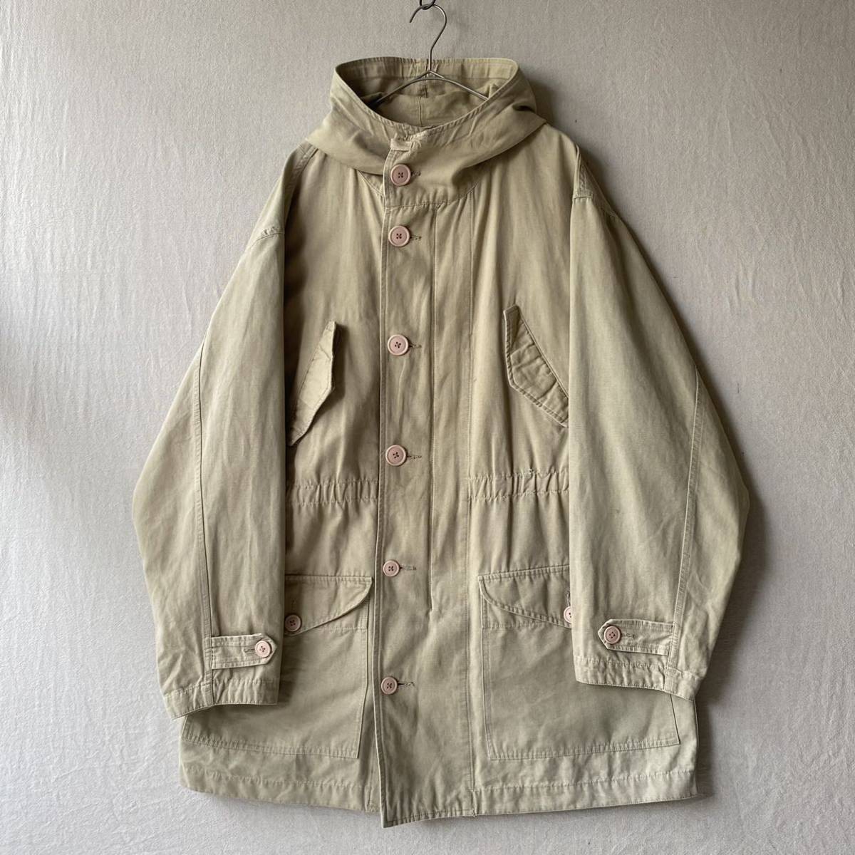 Polo Ralph Lauren フィールド パーカー / L コットン ベージュ モッズ コート ジャケット ビンテージ C3-03004-1649