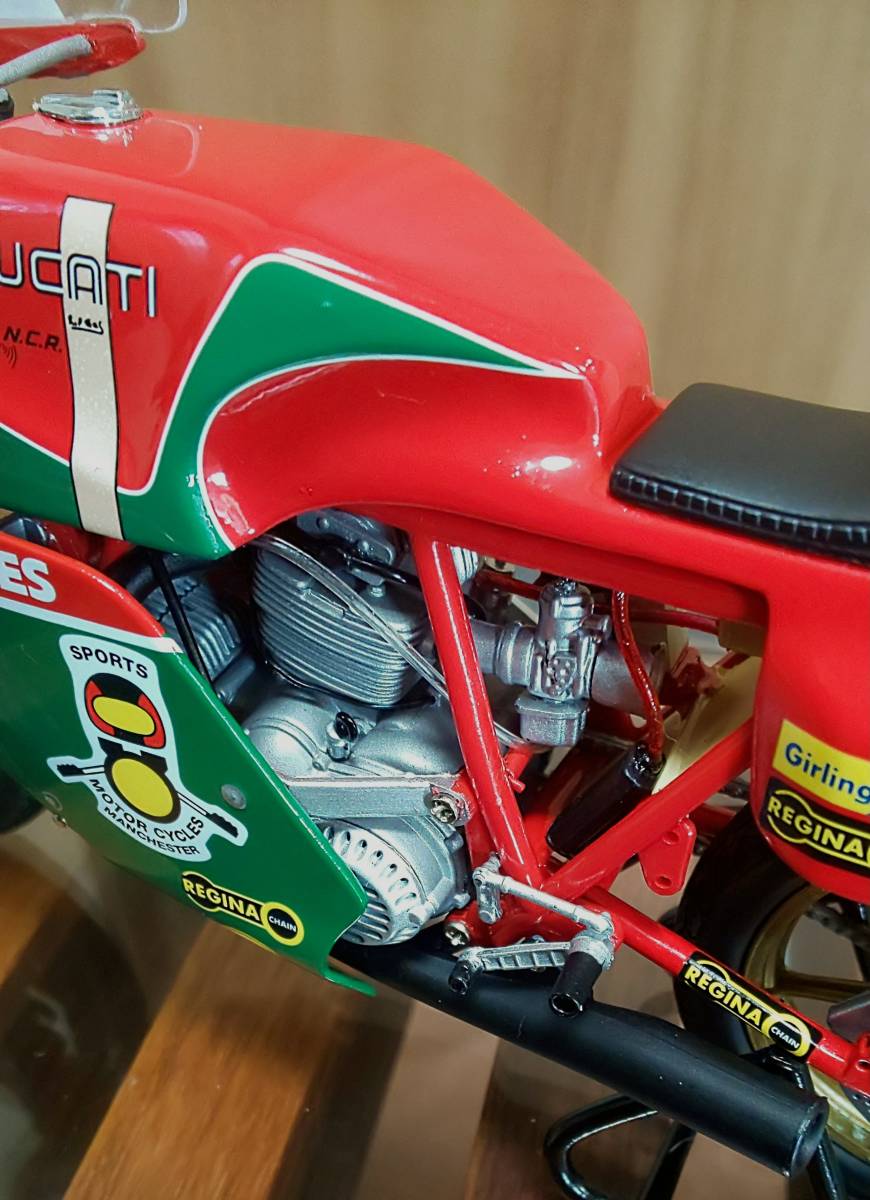 MINICHAMPS】 1/12 DUCATI 900 Racer IOM TT 1978（M．Hailwood