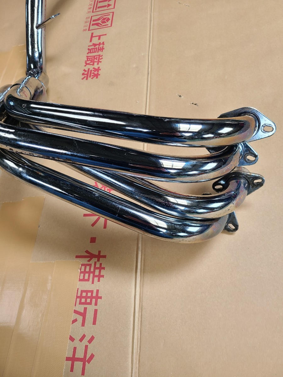 ゼファー400/χ用 プリティーレーシング[極]4-2-1マフラー 42.7π ▽ CB400SF REVO (NC42) △ 分割式 50.8π (流) PRETTY管 4-2-1 マフラー