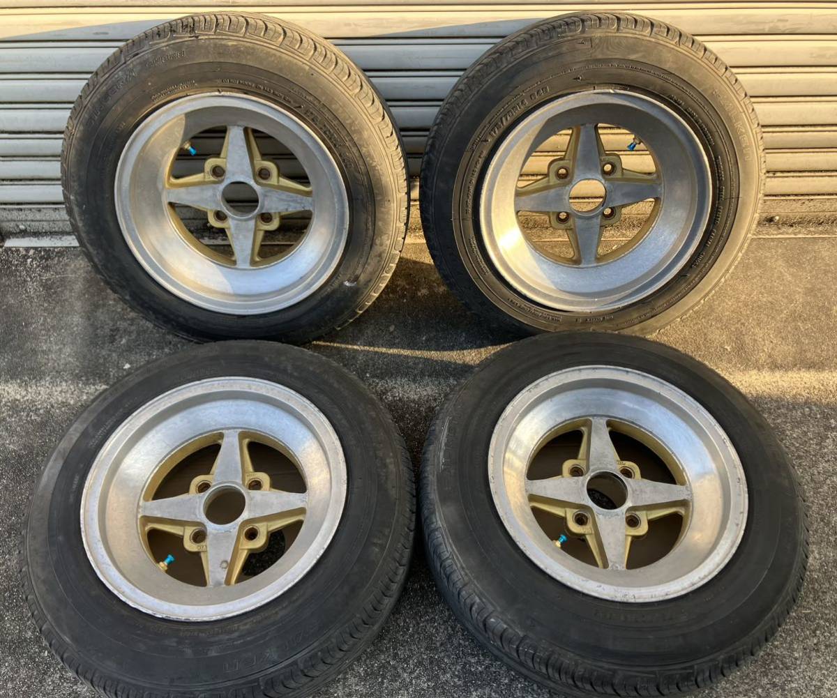 車 O*y様 スズキ純正 14インチ 4.5J 鉄ホイール 4本