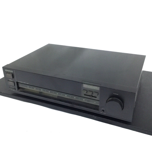 通電確認済み KENWOOD ケンウッド L-03T FM ステレオチューナー KENWOOD L-03T FMチューナー オーディオ機器 ケンウッド 通電確認済み