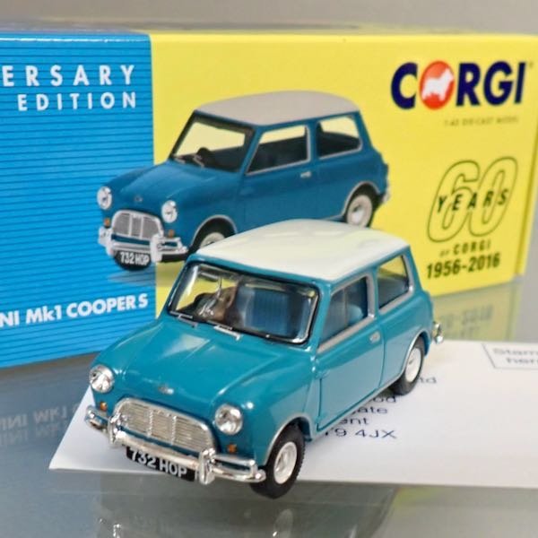 ★CORGI 限定品 60周年 1952-2016 ミニ クーパー 1/43★