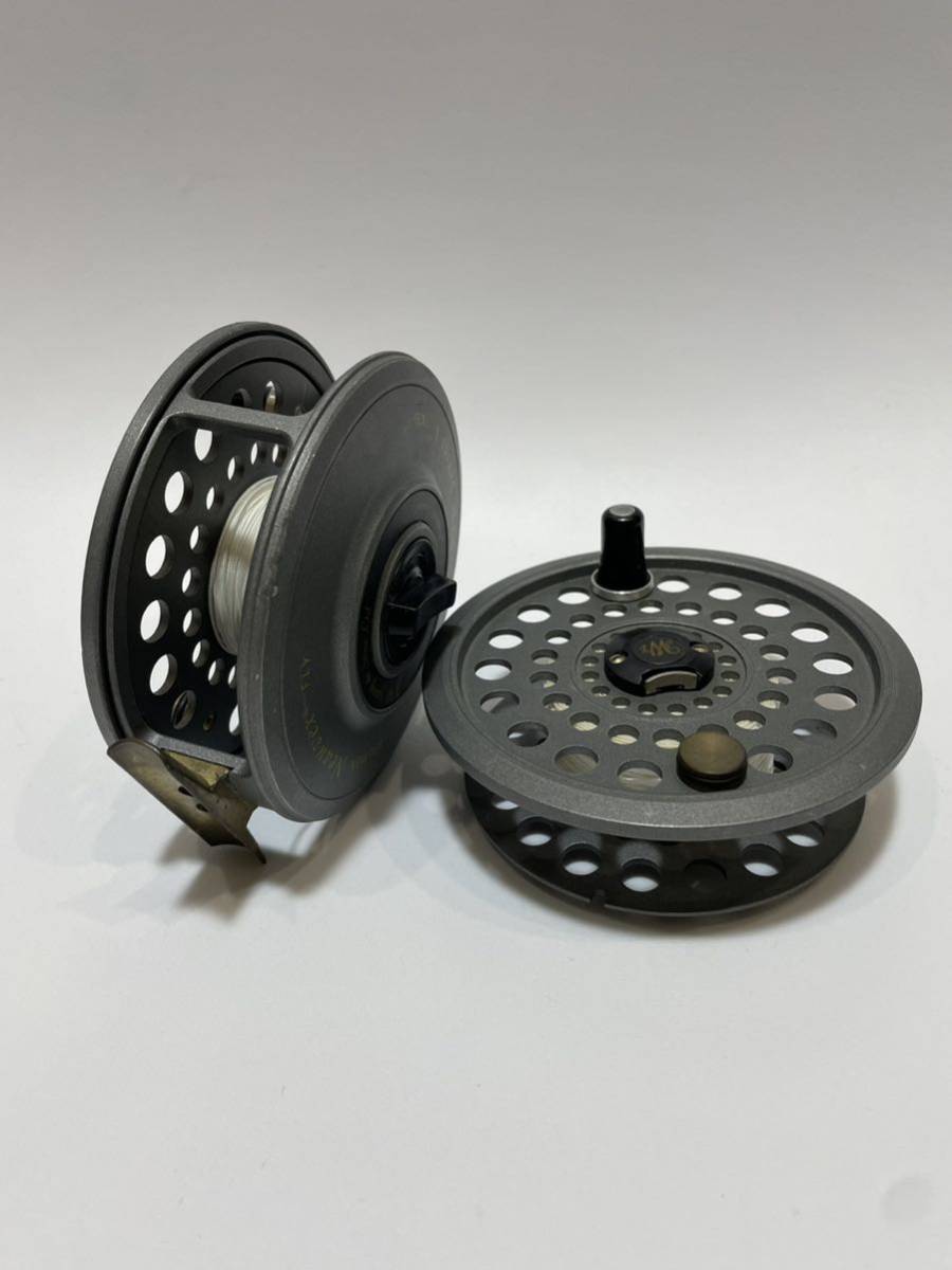 JW Young&Sons Salmon Fly Reel Neauvex スペアスプール付