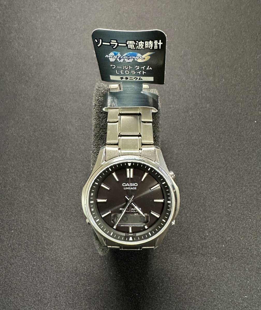 Casio LINEAGE(リニエージ)腕時計 【国内正規品】 電波ソーラー LCW-M100TSE-1AJF メンズ シルバー