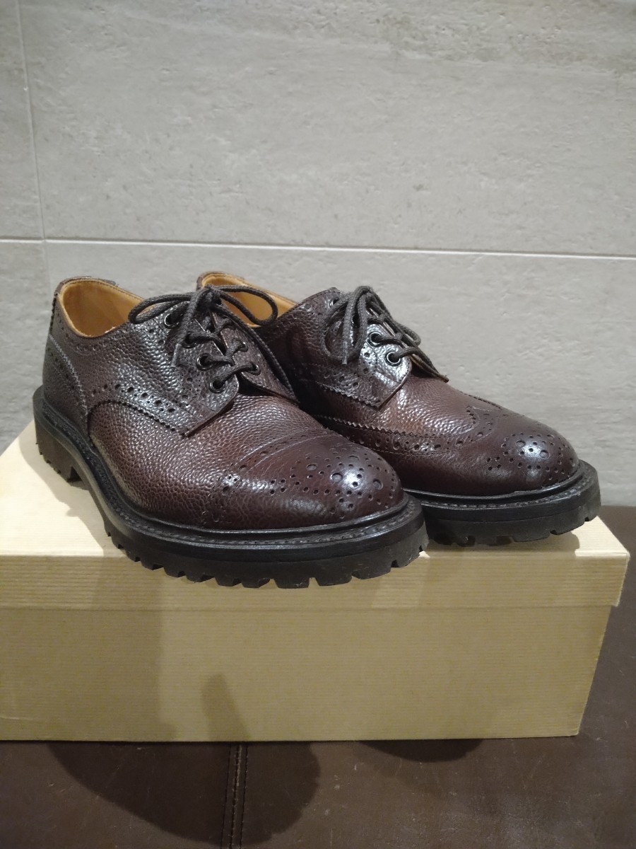 NEPENTHES別注　トリッカーズ　ウイングチップ　ネペンテス　エンジニアードガーメンツ イギリス製 Engineered Garments　訳あり　uk7.5 