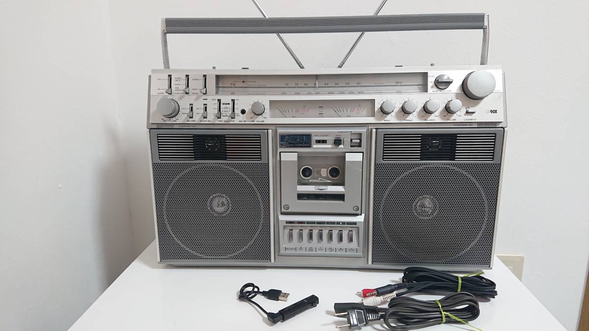 74 AIWA CSD-XR90改Bluetooth CDラジカセ準完動品 aiwa/ラジカセ 74 AIWA CSD-XR90改Bluetooth CDラジカセ準完動品 aiwa/ラジカセ